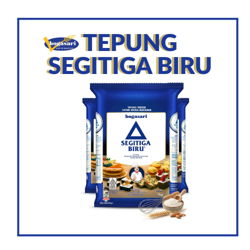 TEPUNG TERIGU BOGASARI / TEPUNG SEGITIGA BIRU / BOGASARI SEGITIGA BIRU