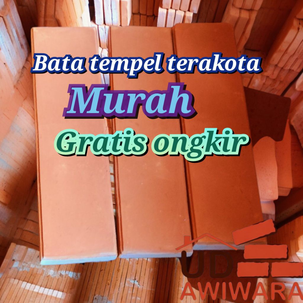 Bata Tempel Terakota Expose Dinding Indoor Outdoor + Ubin Terakota Natural