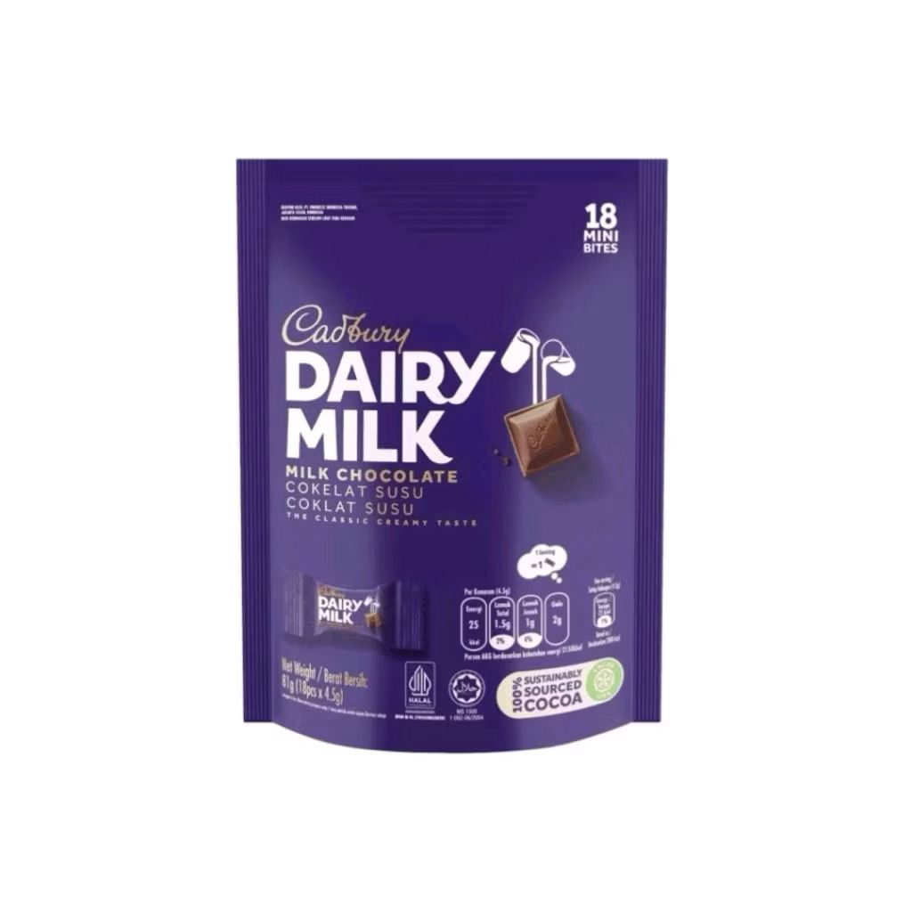 Cadbury Dairy Milk Chocolate Mini Bites Sharebag