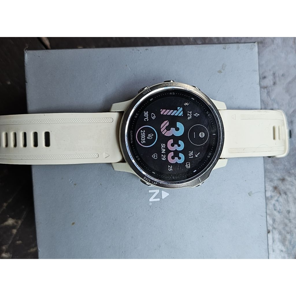 Garmin Fenix 6s second