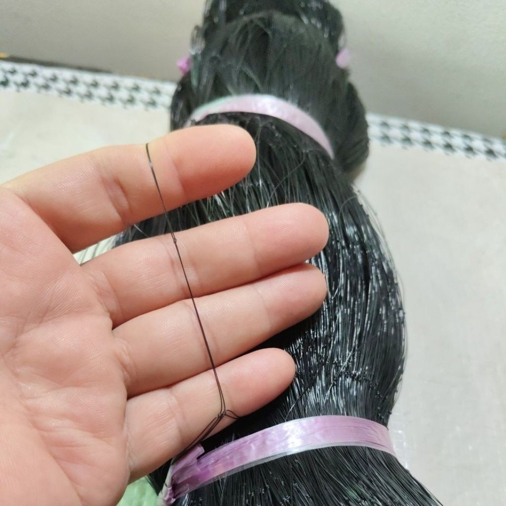 030 jaring burung hitam 4" tinggi 7 meter, jaring saja