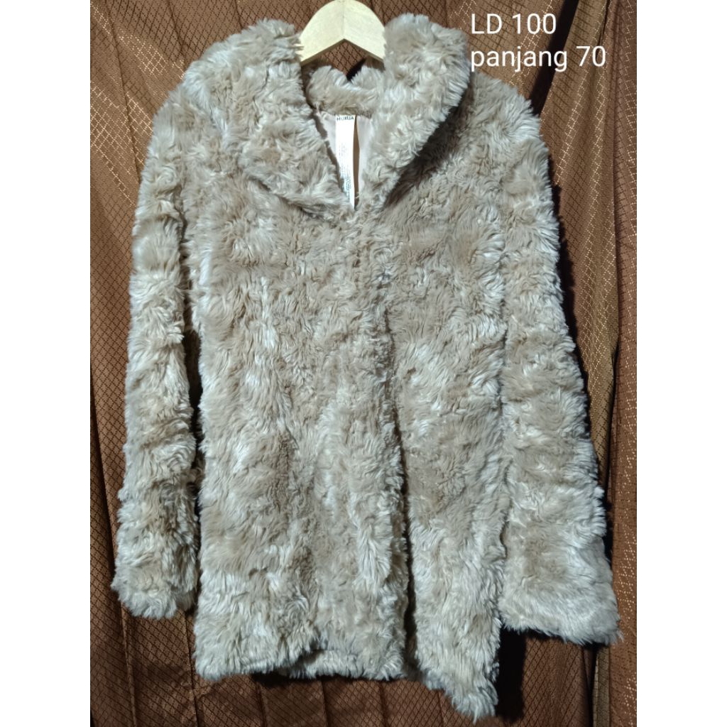 jaket full bulu halus jaket fuzzy jaket bulu sherpa wanita jaket winter bulu wanita jaket musim ding