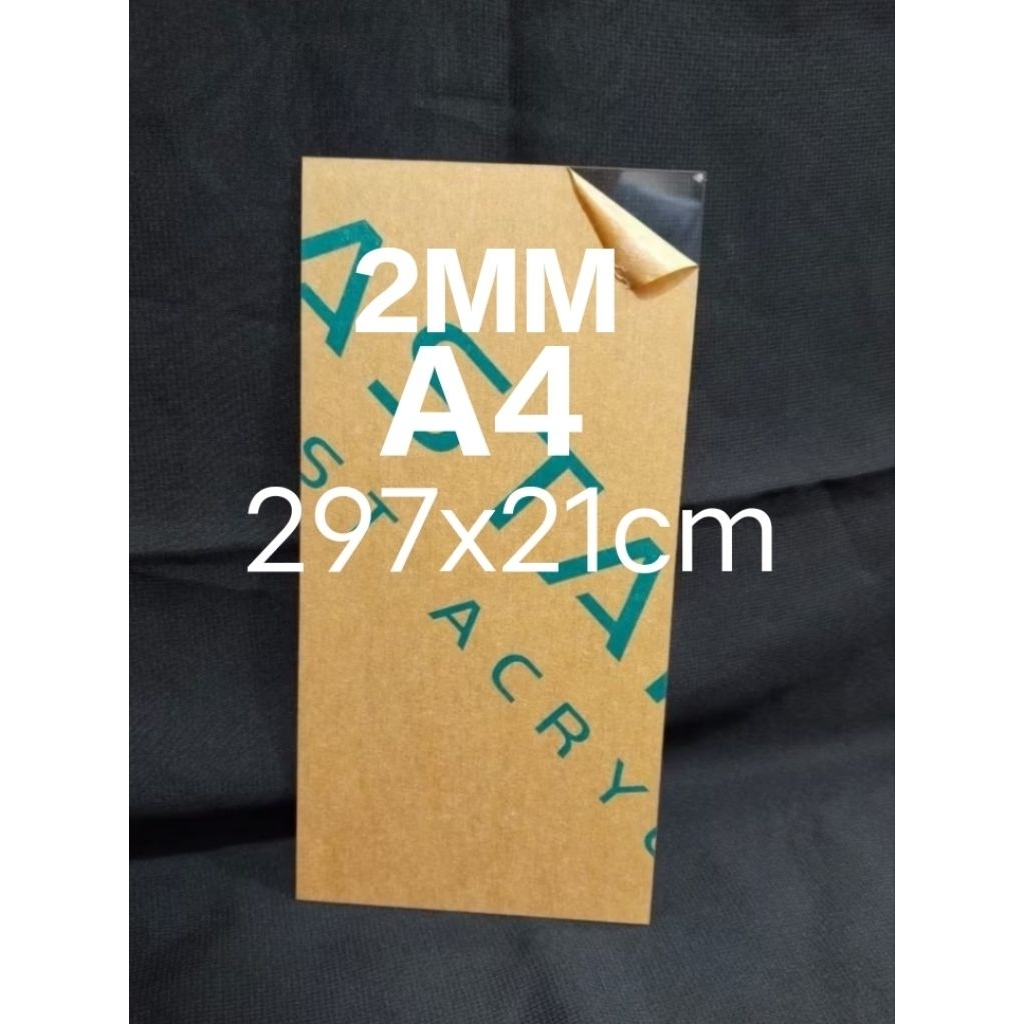 Akrilik Lembaran 2mm A4 Akrilik pemotongan mesin laser cutting