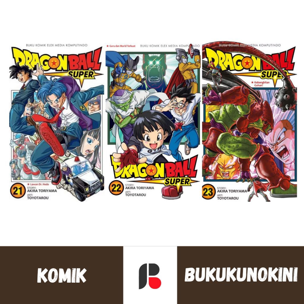 (Original, Segel) Komik DRAGON BALL SUPER Vol 1 2 3 4 5 6 7 8 9 10 11 12 13 14 15 16 17 18 19 20 21 