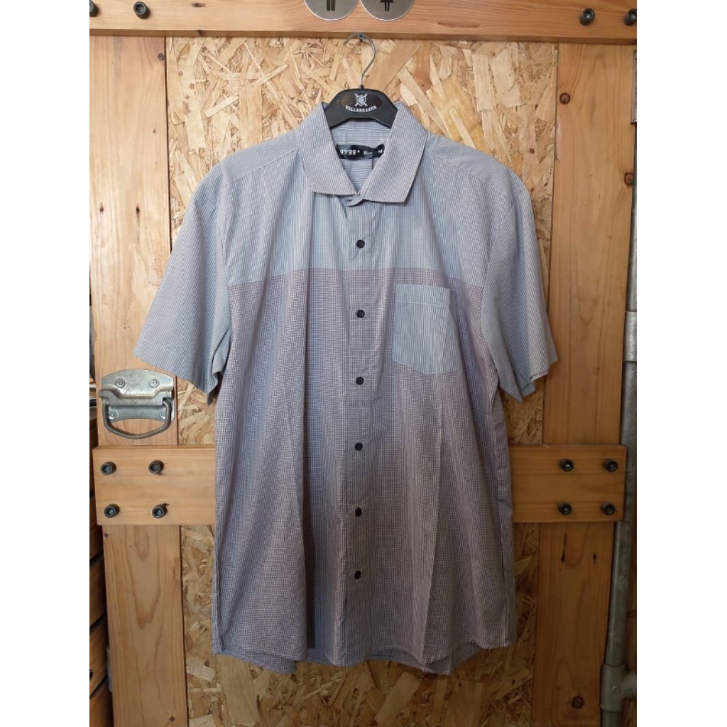 KEMEJA PENDEK MOTIF GIGG (SIZE M) | KEMEJA GIGG ORIGINAL | KEMEJA FORMAL | KEMEJA PENDEK