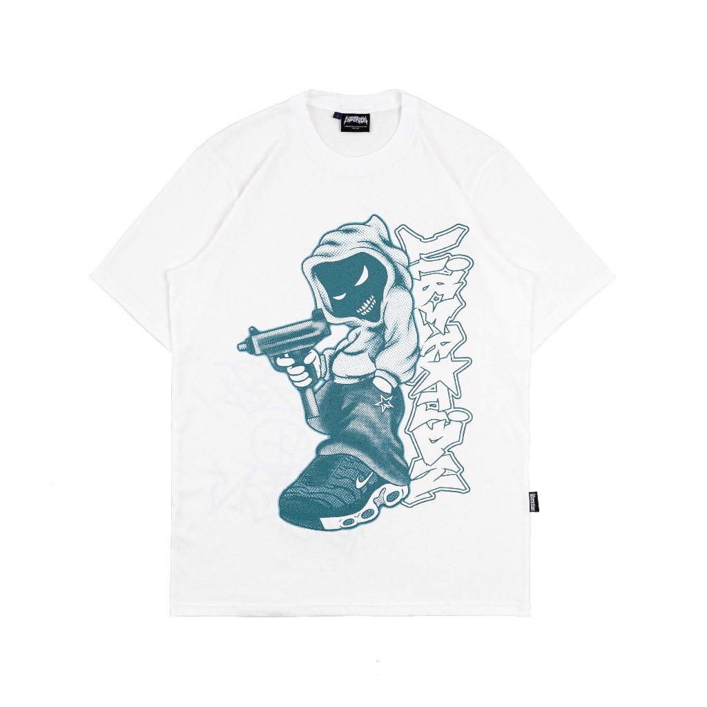 Tshirt Liberation - Street Tagging White | Liberation World