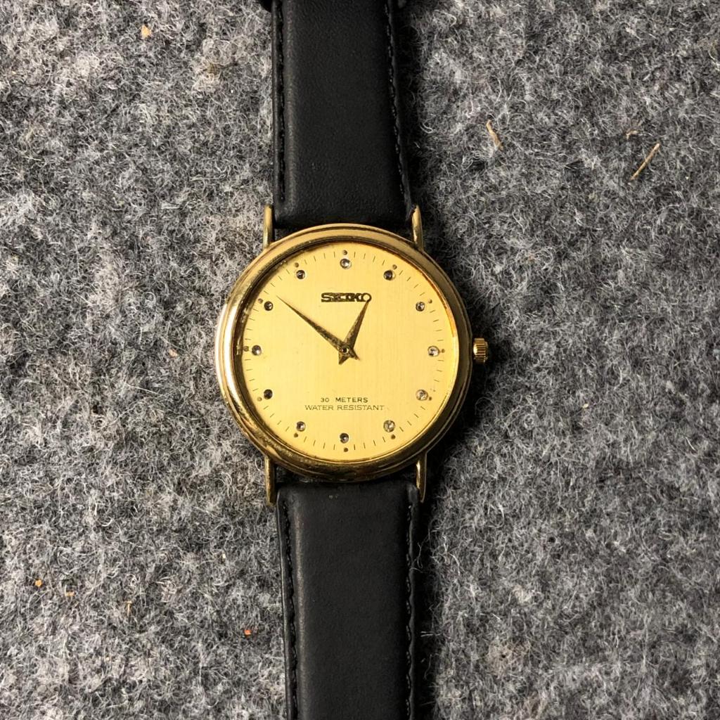 Jam tangan quartz seiko original vintage