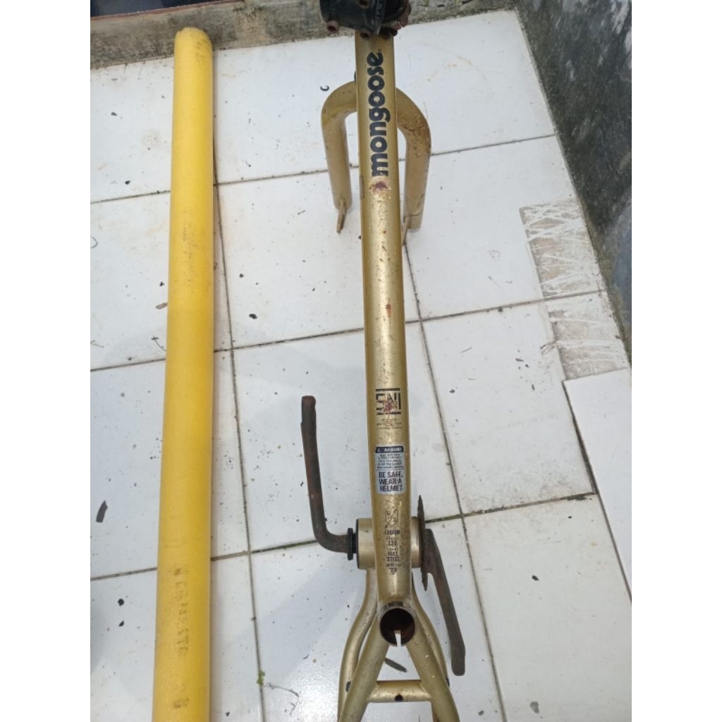 BMX Mongoose Gold Frame
