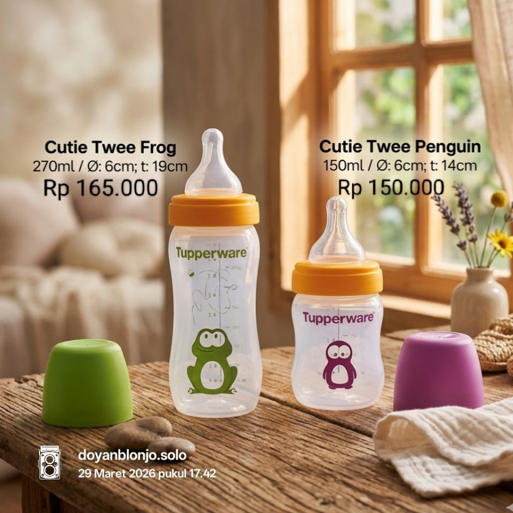Cutie Twee Nipple empeng dot karet tupperware