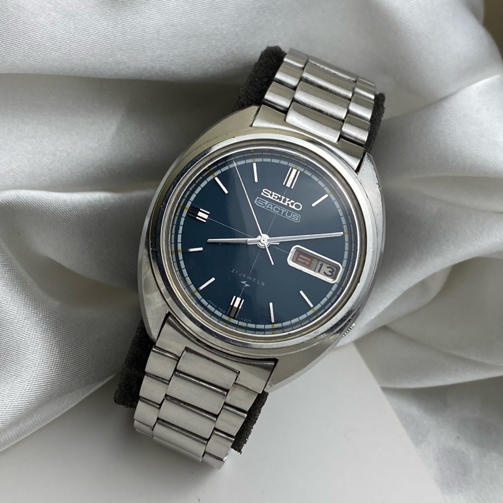 jam tangan pria SEIKO 5 ACTUS second ORIGINAL (hanya Jam saja~2nd)
