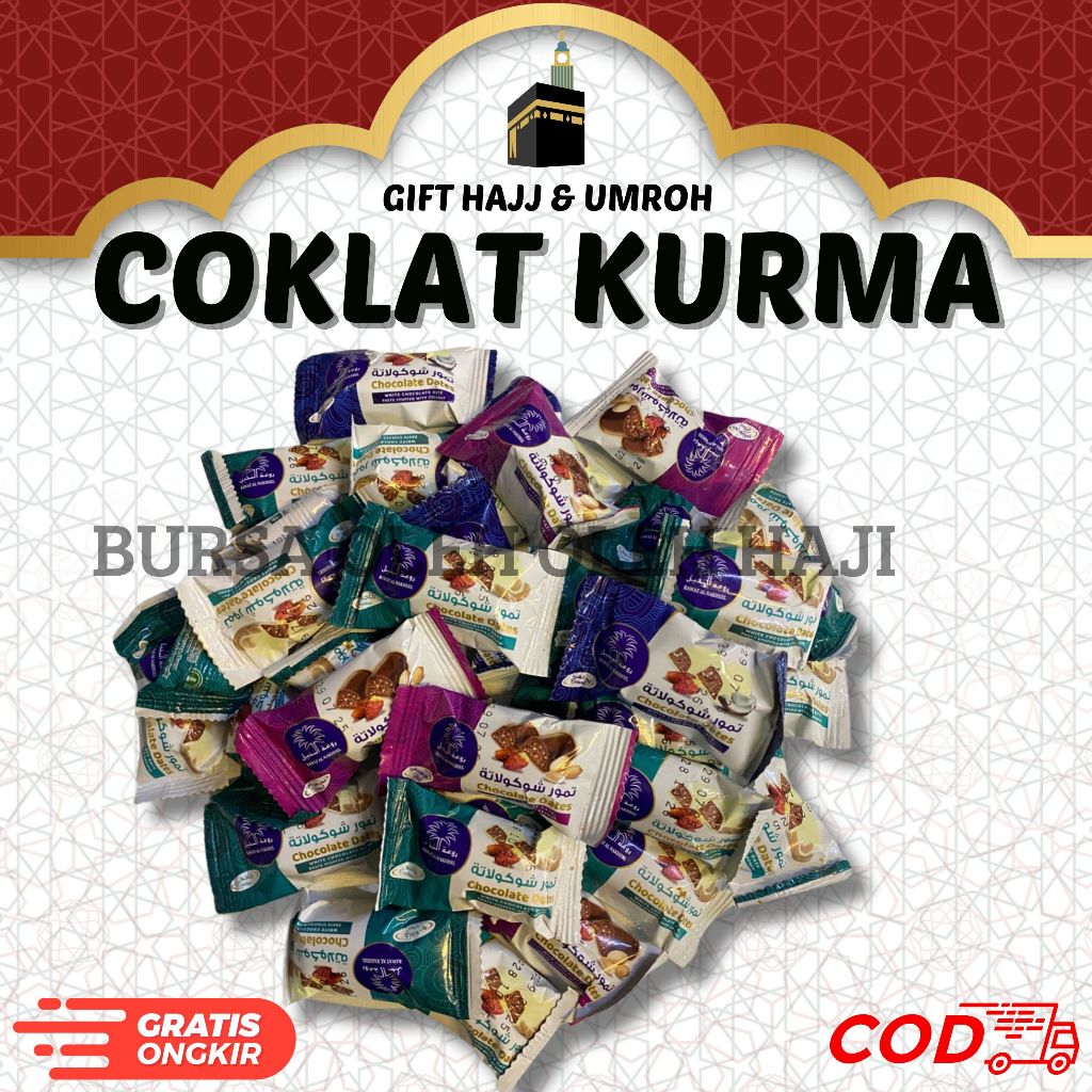 COKLAT KURMA COKLAT KURMA KACANG PREMIUM COKLAT KURMA MEDE ARAB ASLI ORIGINAL BEST SELLER OLEH OLEH 