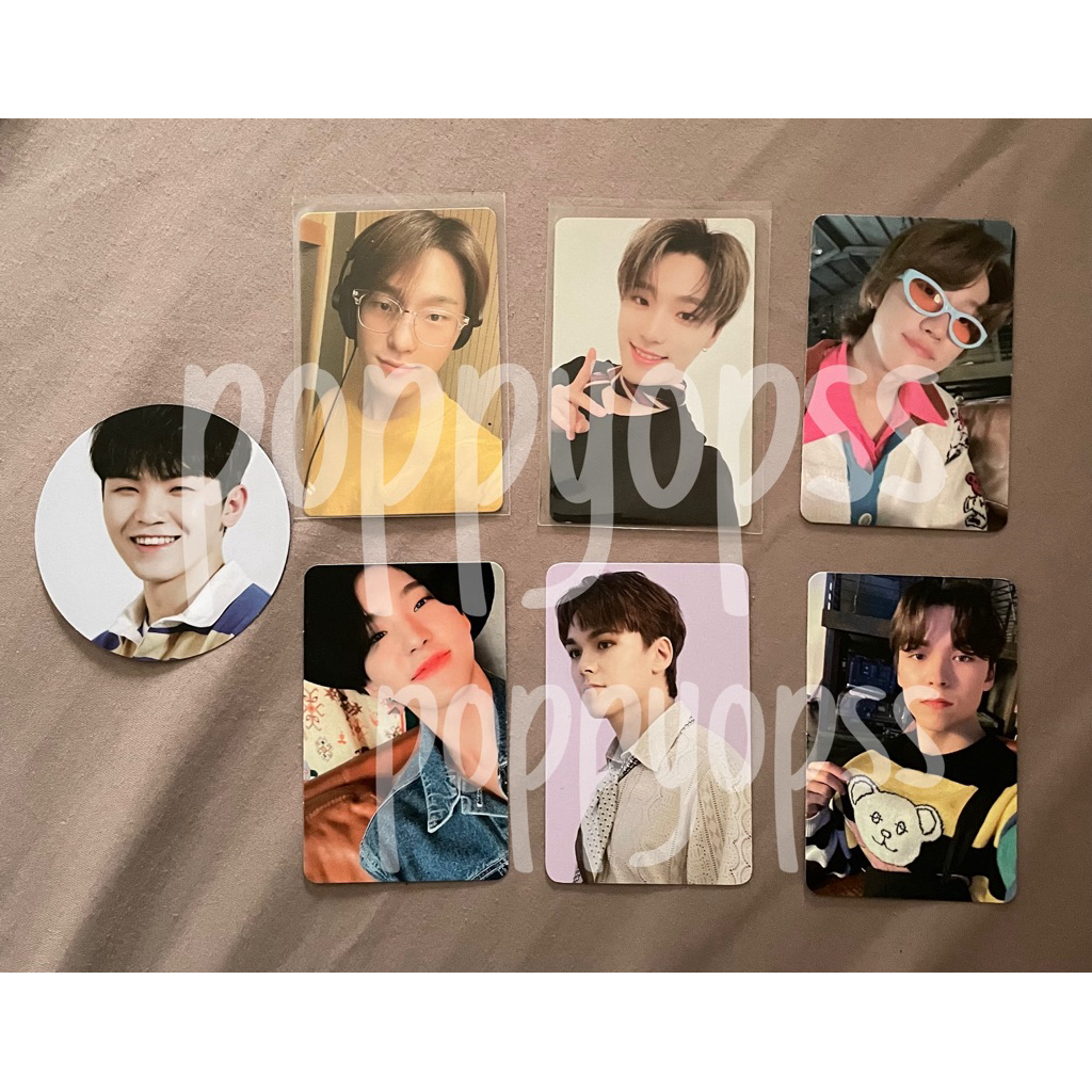 [PC] PHOTOCARD SEVENTEEN GOING SEVENTEEN MAGAZINE GOMAGZ HOSHI VERNON THE8 DINO WOOZI