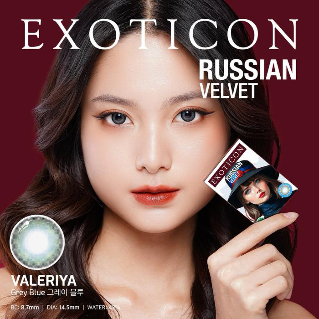 EXOTIXON RUSSIAN VELVET VALERIA GREY BLUE NORMAL DIA 14.5