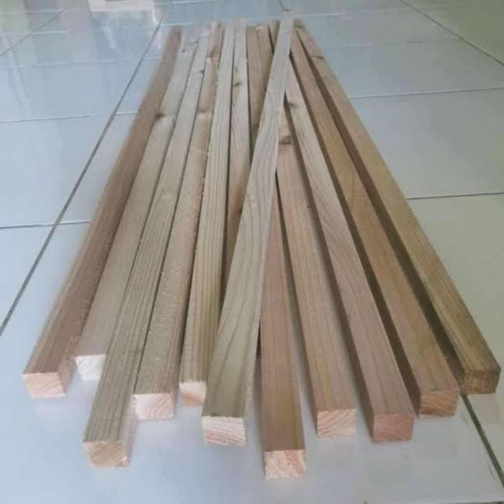 BALOK/LIST/RENG KAYU JATI ASLI JAWA