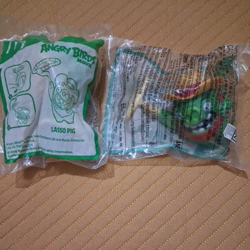 happy meal mcd angry bird - lasso pig (new)
