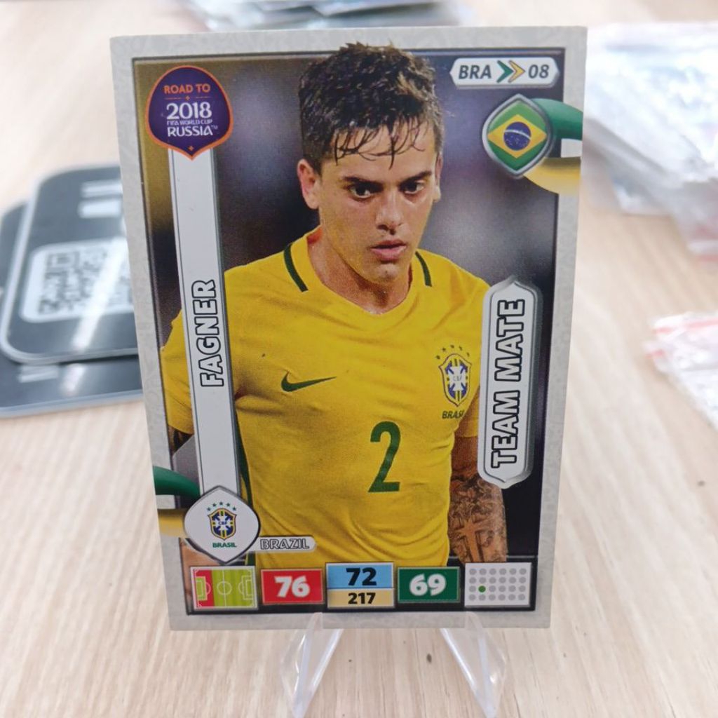 kartu bola panini xl adrenalyn road to world cup 2018 Brazil