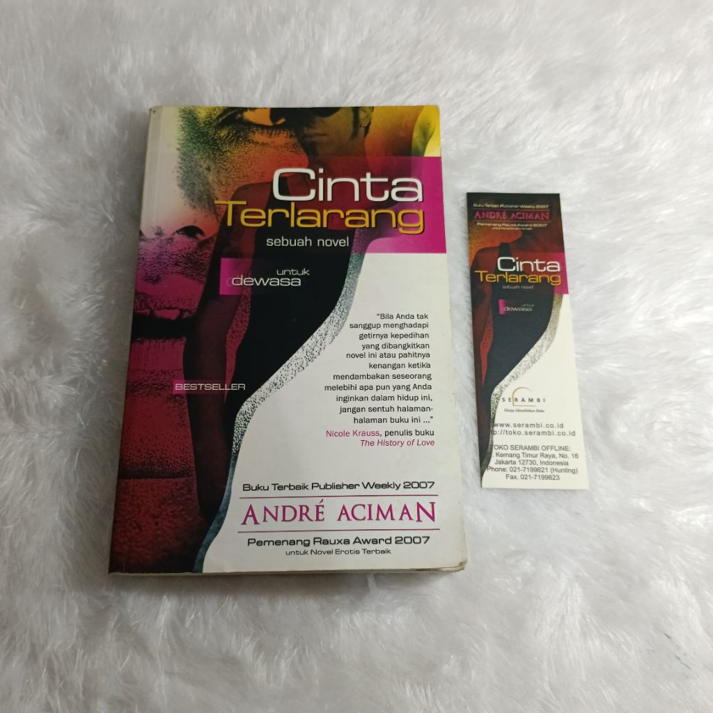 [Novel, Preloved] Cinta Terlarang - Andre Aciman