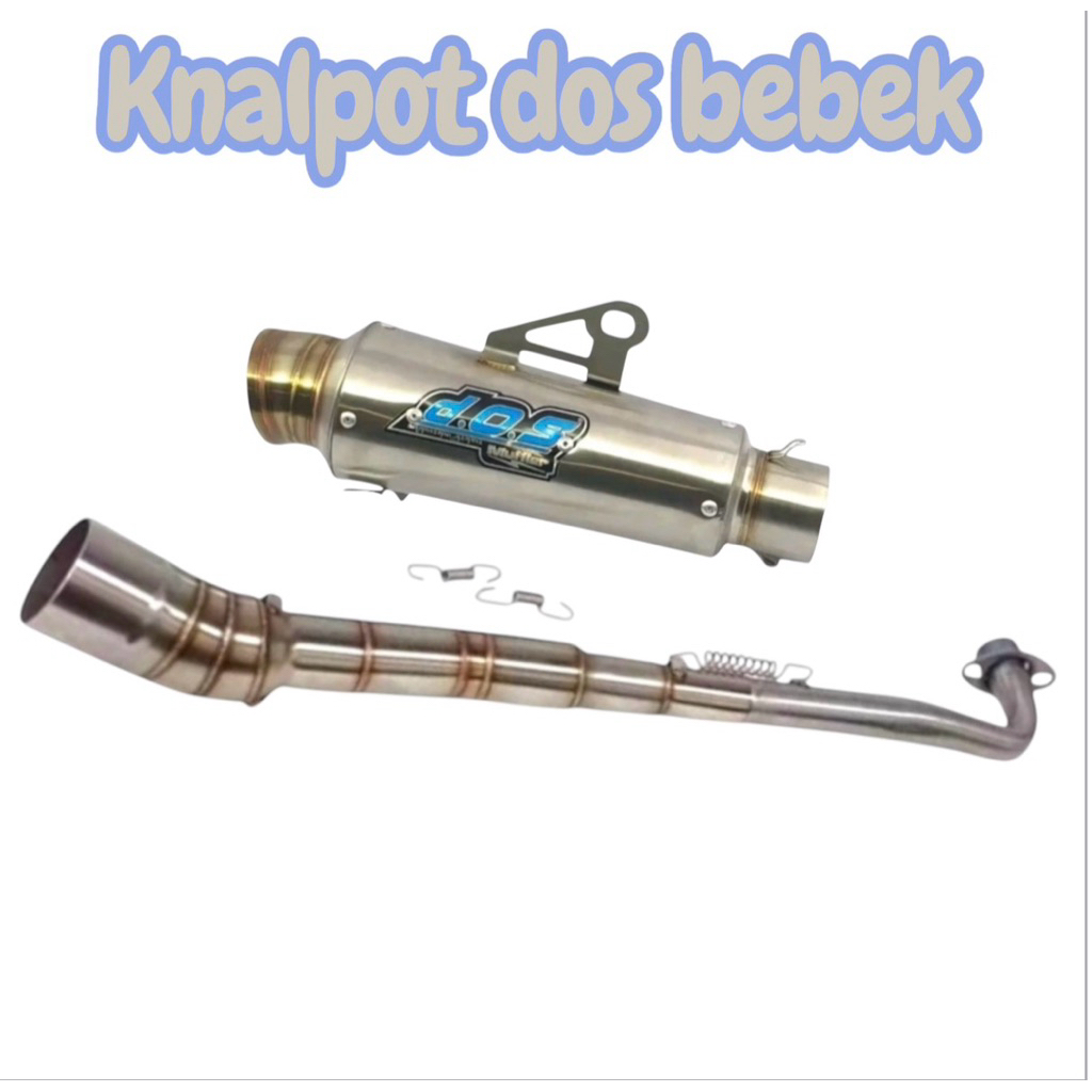 KNALPOT DOS ALL BEBEK DRAG  KNALPOT DOS  JUPITER Z VEGA SUPRA SMASH KNALPOT DRAG ALL BEBEK KNALPOT J