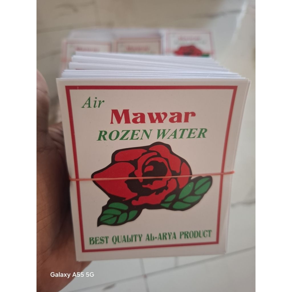 kertas air kertas mawar isi 500 lembar Rozen water