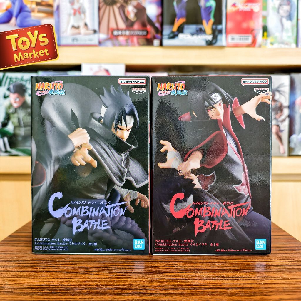 BANPRESTO Figure Naruto Combination Battle - Uchiha Sasuke vs Uchiha Itachi
