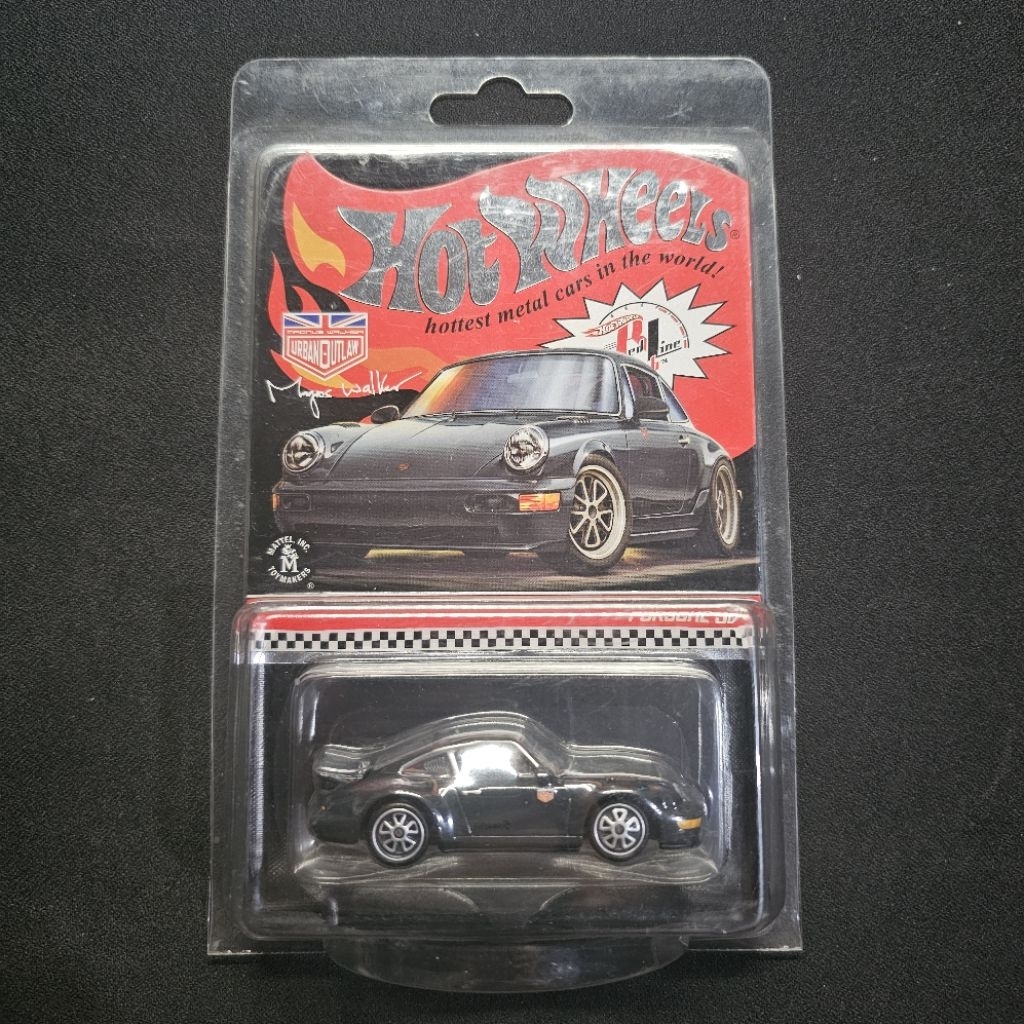 Hot Wheels RLC Porsche 964 Magnus Walker Black