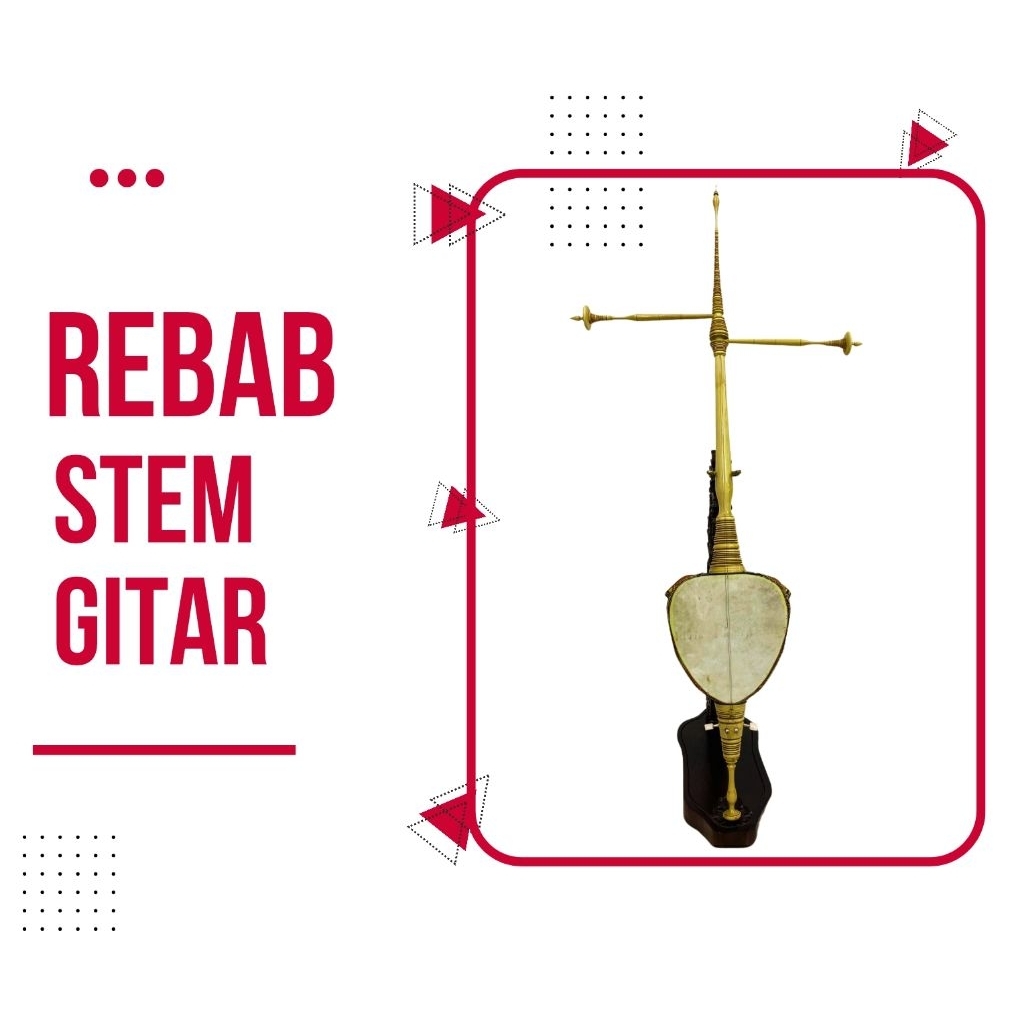 Rebab Kemuning Byur Stem Gitar / Rebab Jawa