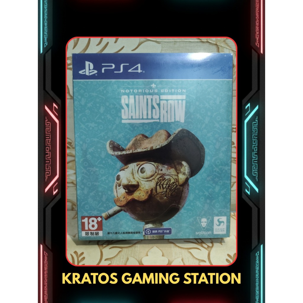 (BARU) Kaset BD Game PS4 Saints Row Notorious Edition | Saint | PS5 | Games