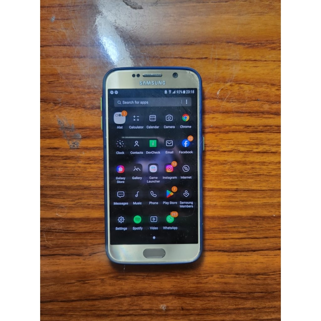 Samsung S6 Flat Second