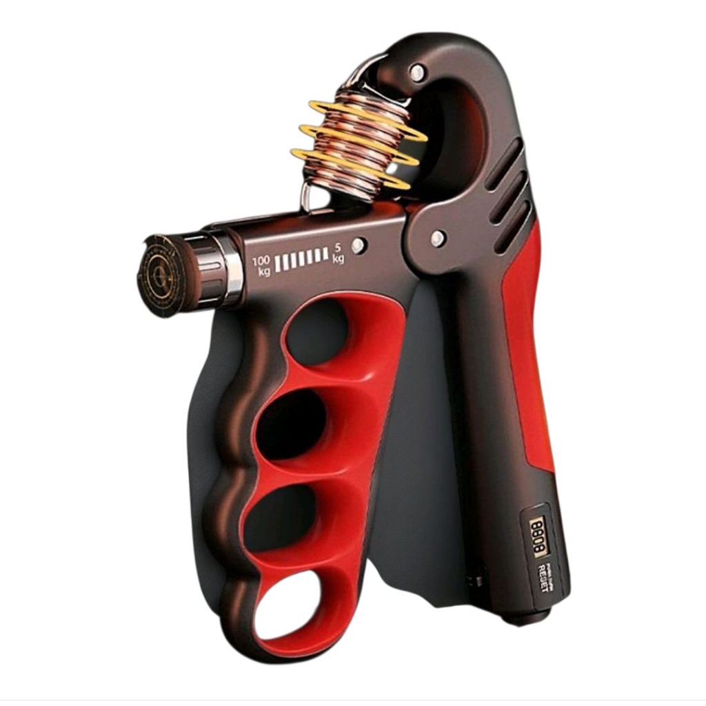 Hand Grip Adjustable 5–100kg Alat Latihan Kekuatan Tangan Gym FitnessAlat Latihan Tangan Hand Grip A