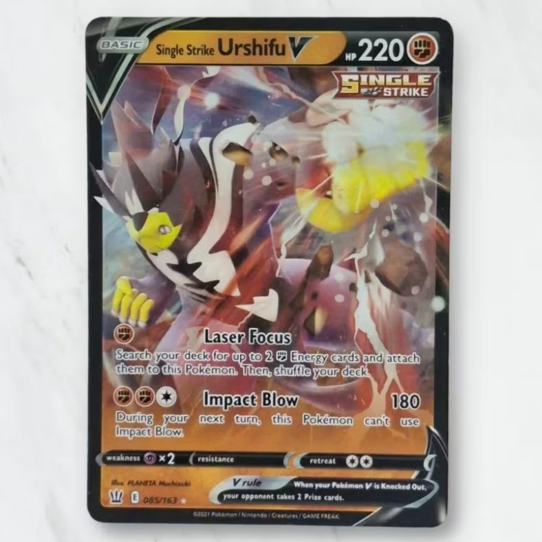 Kartu TCG Pokemon Battle Styles Single Strike Urshifu V 085/163 English