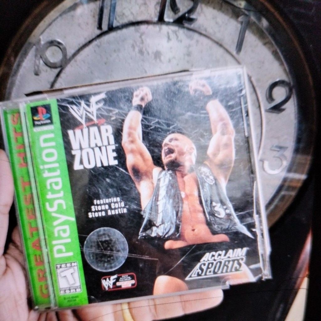 kaset original PS 1 War Zone