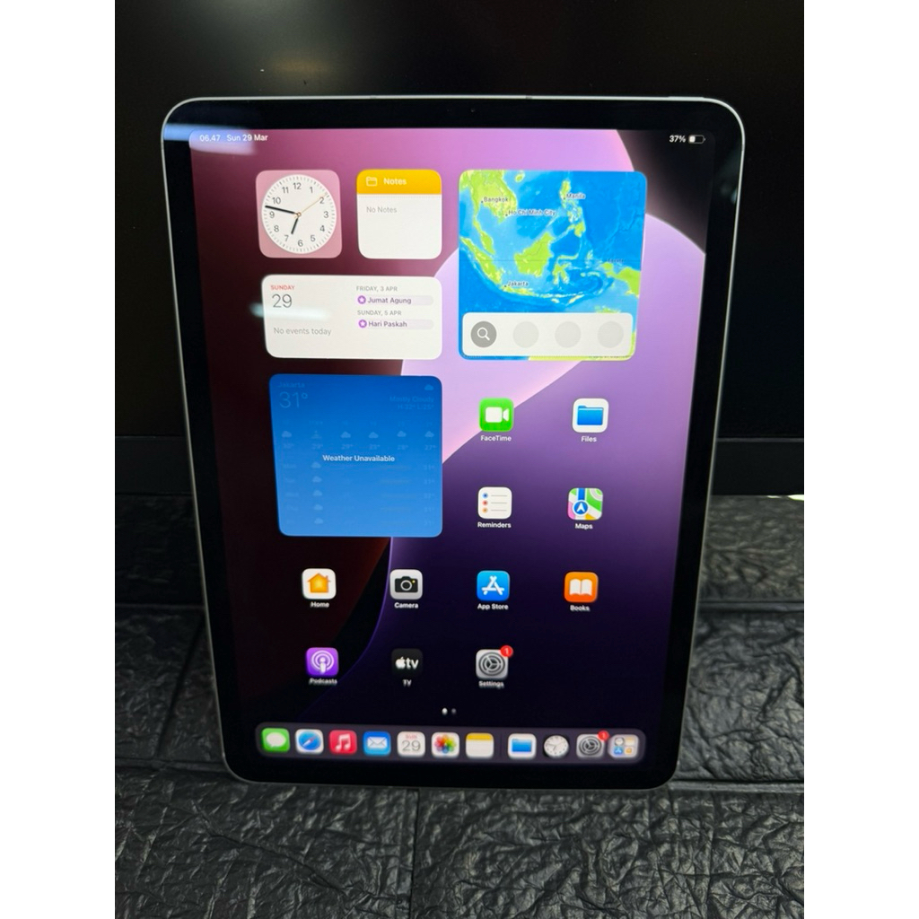 iPad Pro M1 11 -inch (3th Generation) Wifi + Cellular 256GB ex Garansi iBox Second Original (no box)