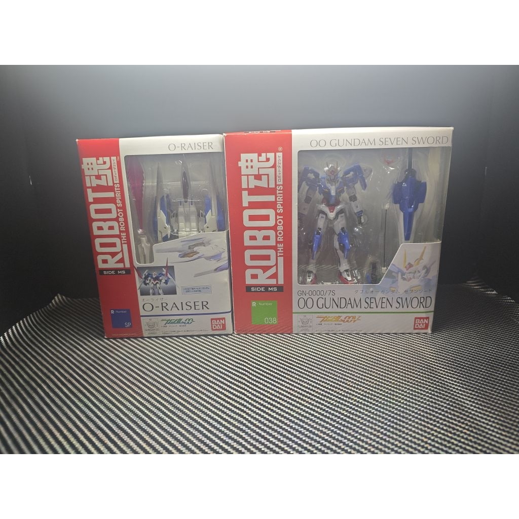 set robot damashii bandai gundam OO seven sword dan o raiser not sd eg hg rg mg pg msia