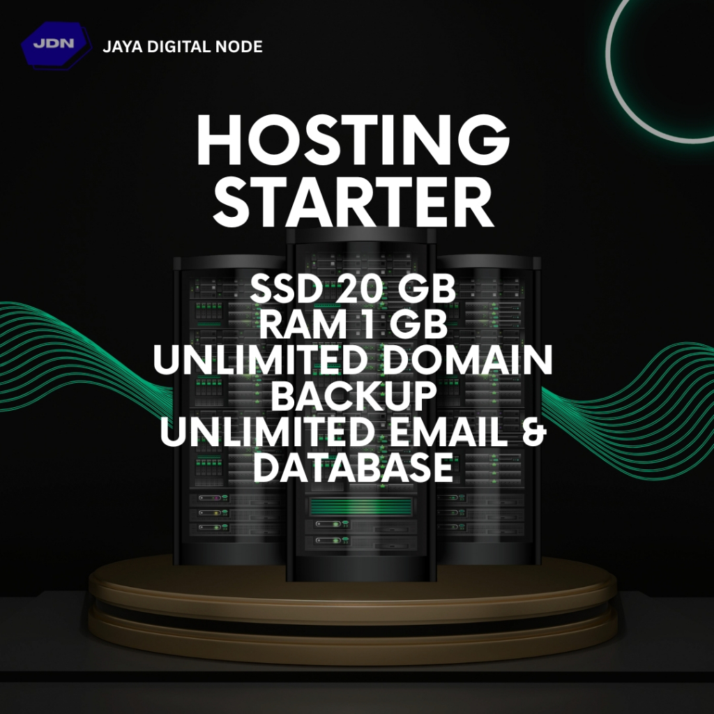 Hosting Unlimited Domain SSD 20GB + Backup + SSL Gratis 30Hari