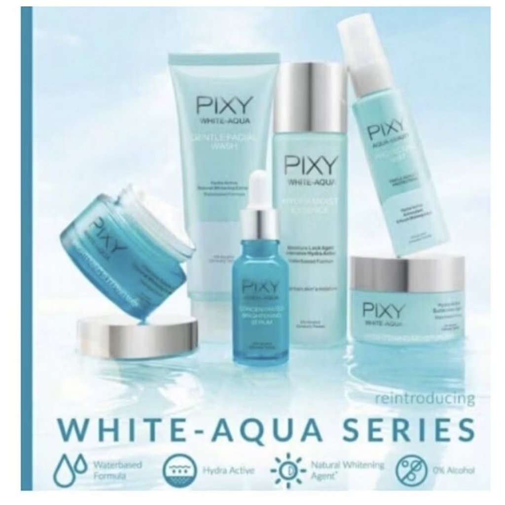 PIXY White-Aqua Series