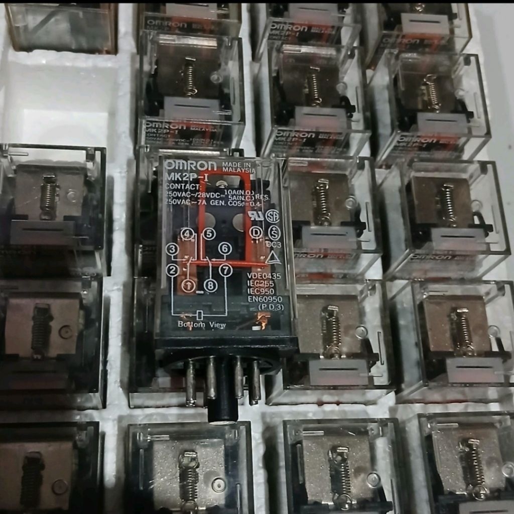 relay omron mk2p-1 coil 110Vac