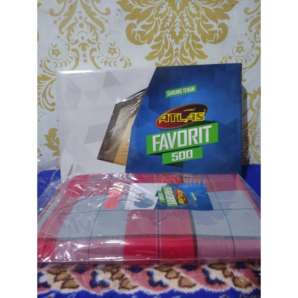 Sarung Tenun Atlas Faforit 500