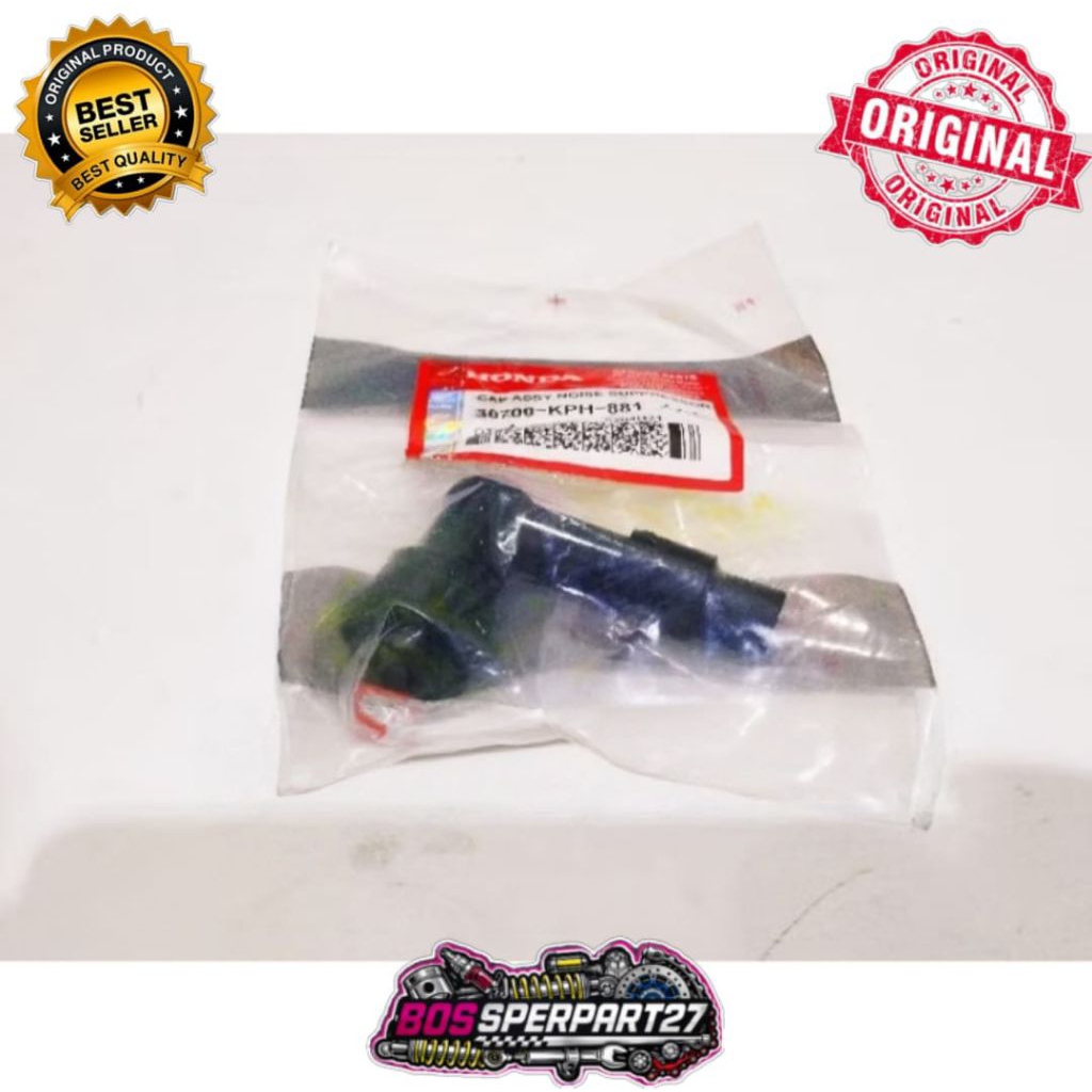 CANGKLONG BUSI / TUTUP BUSI HONDA SUPRA X / KARISMA / SUPRA X 125 / VARIO LAMA ORI