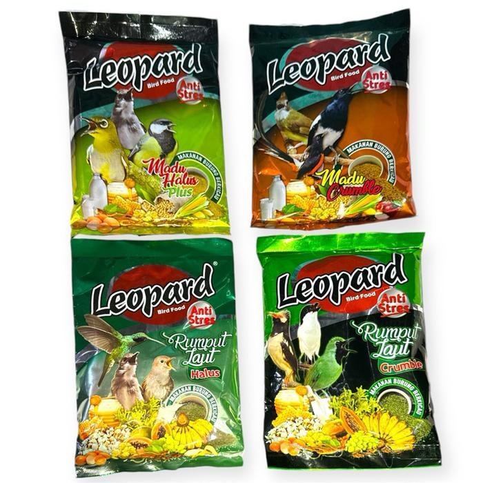 Leopard Voer Pakan Burung