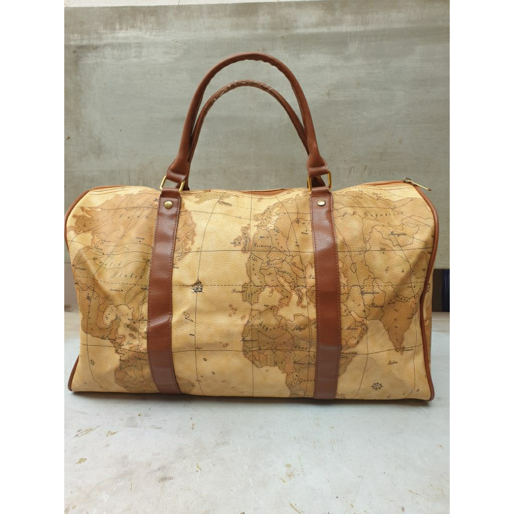 TAS MINGGAT PETA KULIT SECOND
