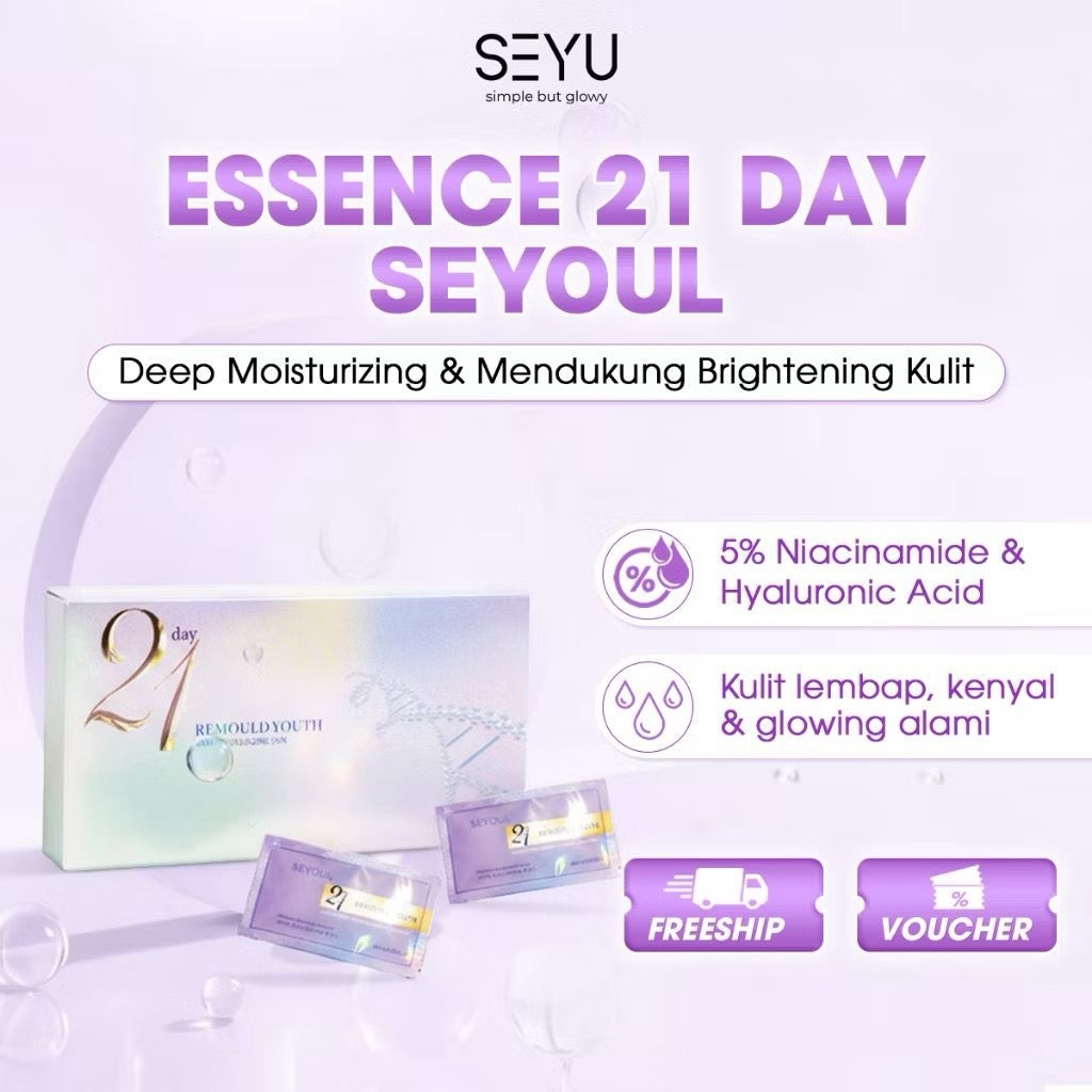 SEYOUL 21 DAY SKIN SERUM Niacinamide 5% Untuk Memperbaiki Skin Berrier Meregenerasi