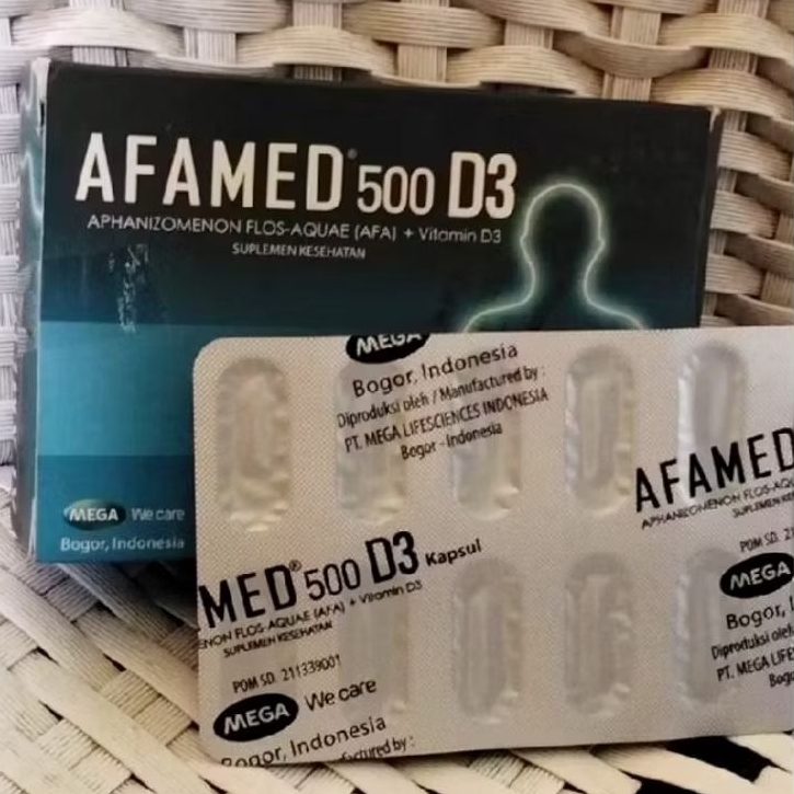 AFAMED 500 D3 STRIP 10 KAPSUL