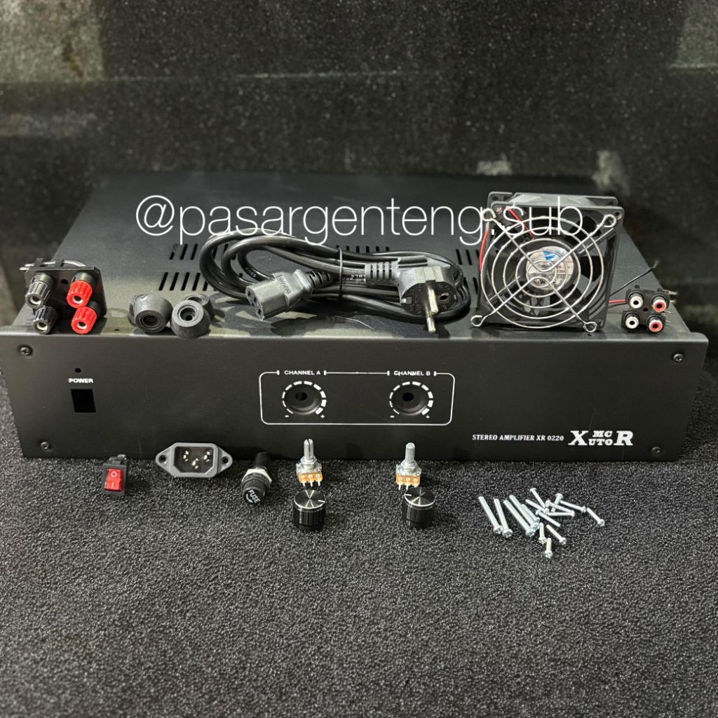 box power XR 0220 + acc lengkap