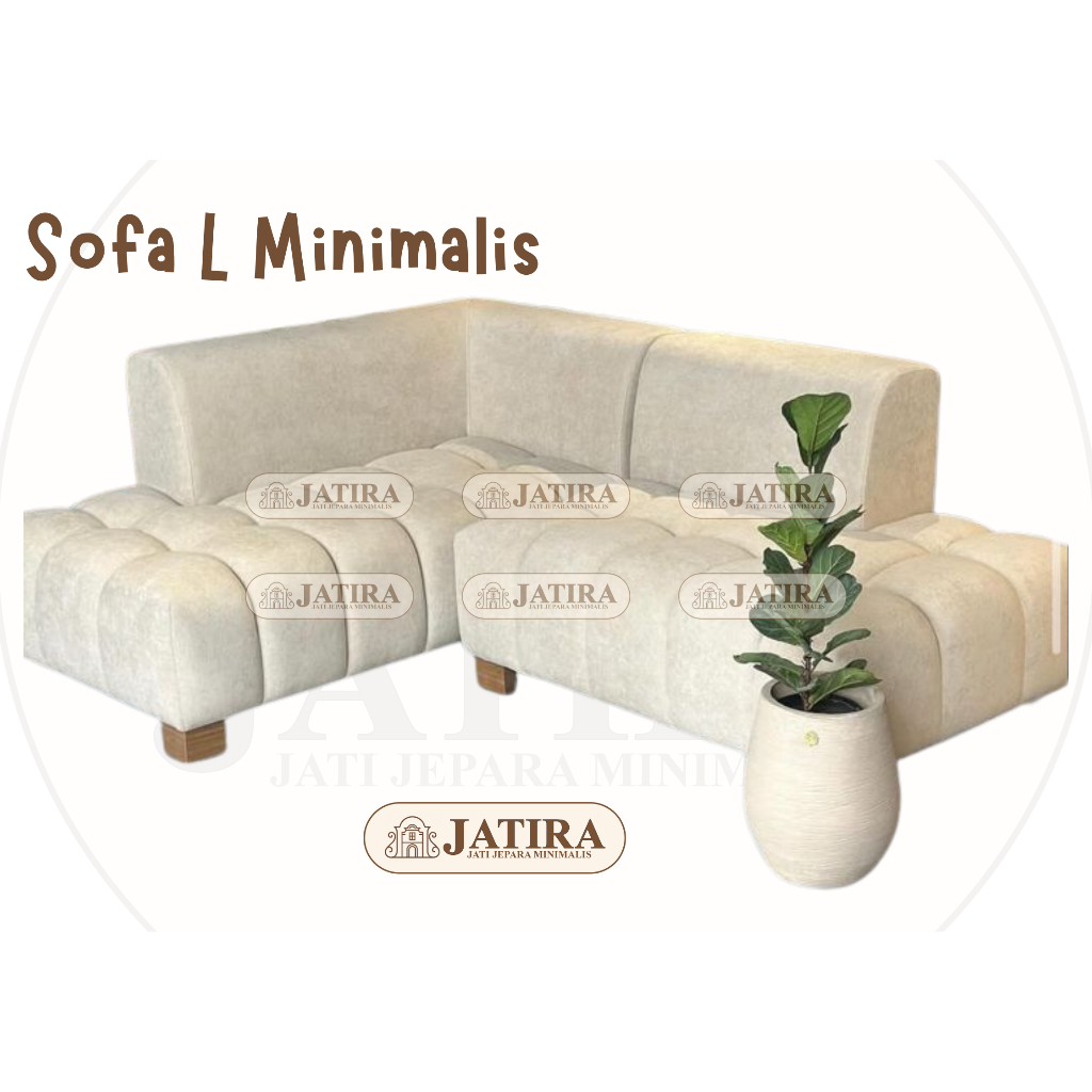 Sofa L Minimalis | Sofa L Minimalis Murah Palembang