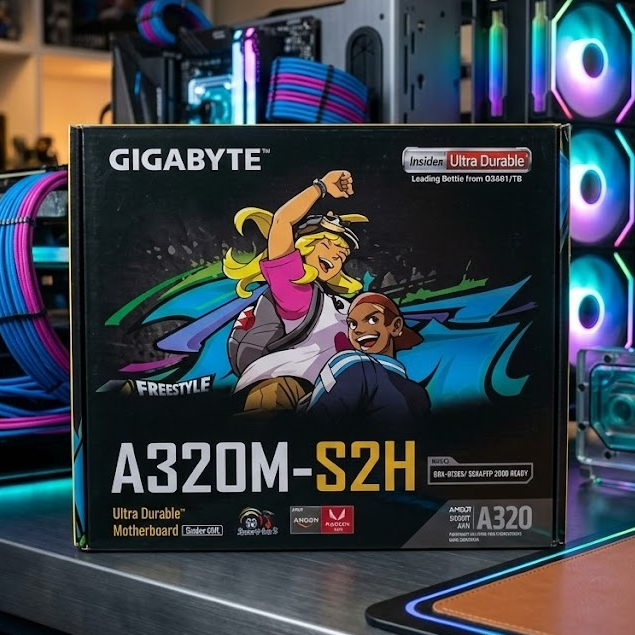 MOTHERBOARD GIGABYTE A320M-S2H