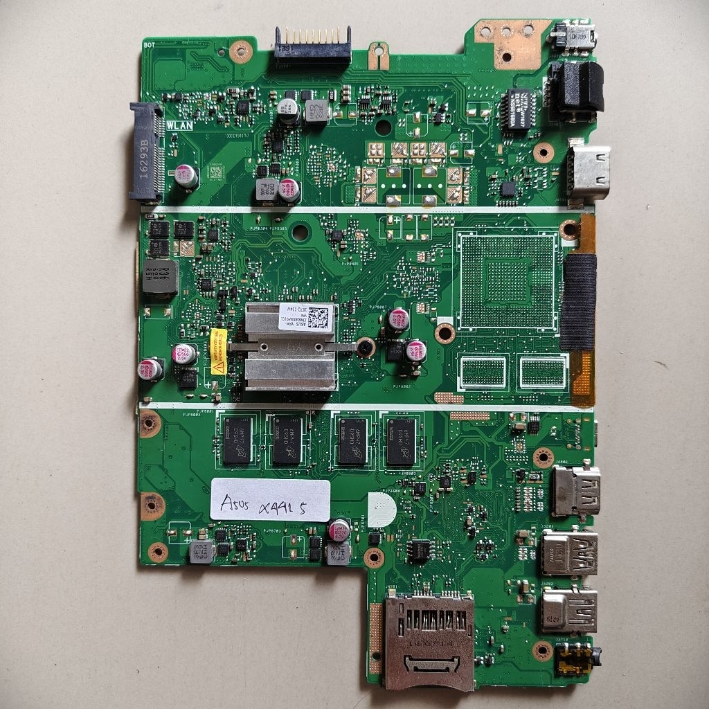 Jual cepat Mobo mesin motherboard leptop / notebook Asus X441S ORI normal siap rakit sesuai video ik