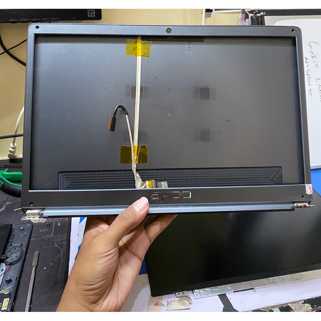 Casing cover lcd dan frame lcd axioo mybook 14g set
