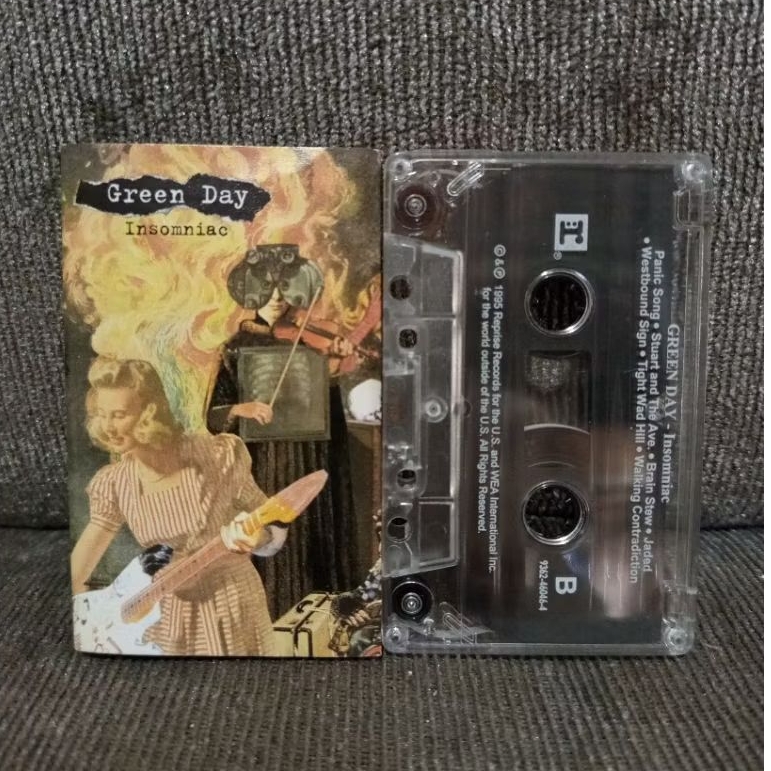 kaset greenday - greenday band