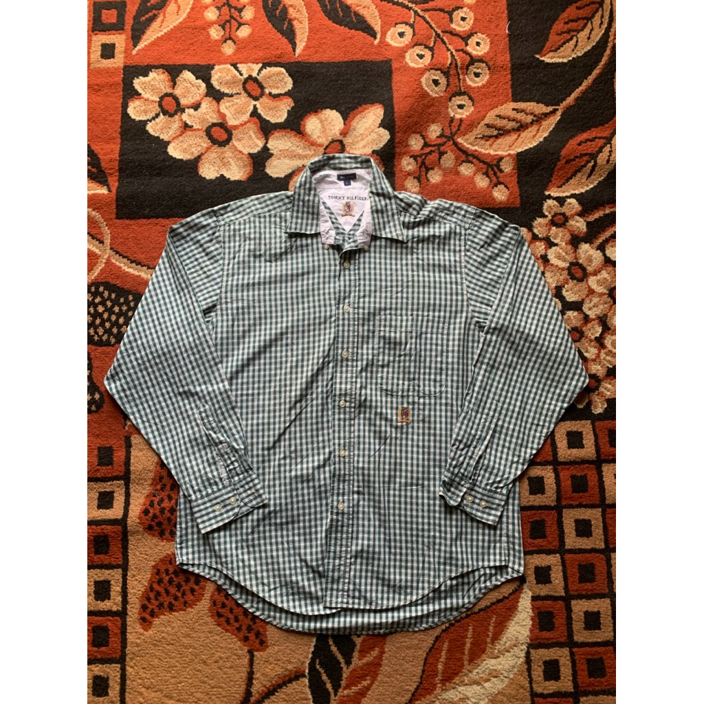 kemeja tommy hilfiger vintage