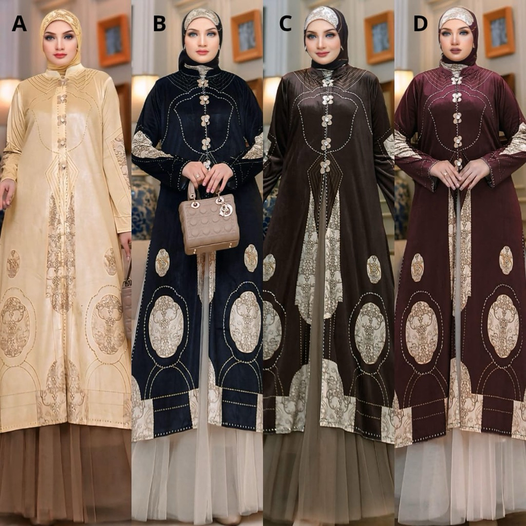 RIZNI SERIES BY YODIZEN original gamis mewah